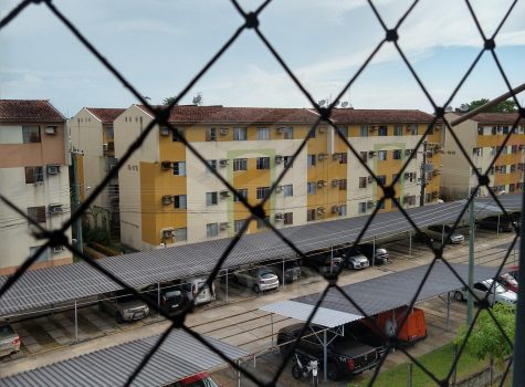 visão do apartamento (nascente)